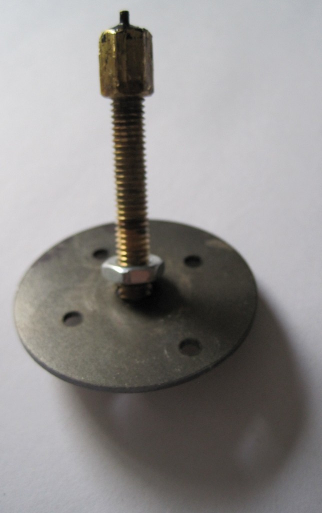 Extruder barrel with nut partway on