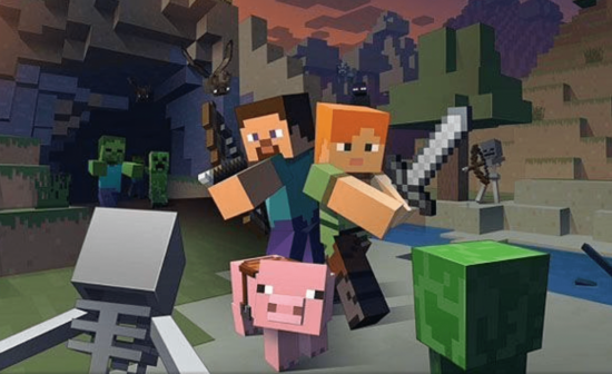 Minecraft friends!