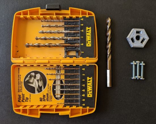 That's a drill, outside my drill bit case