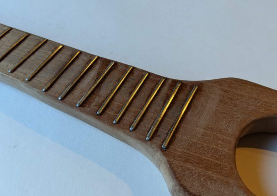 I think fret 15 is crooked...