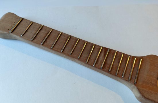 Glued frets