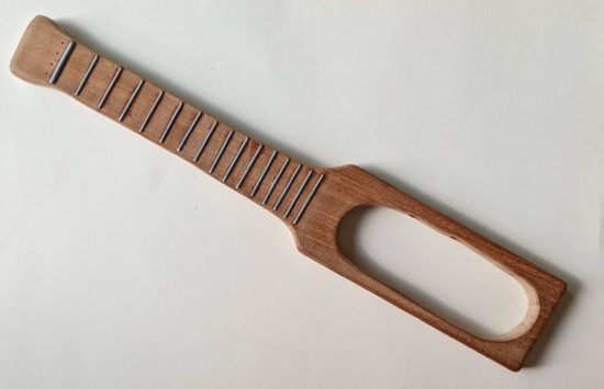 Sanded, ready for finishing oil