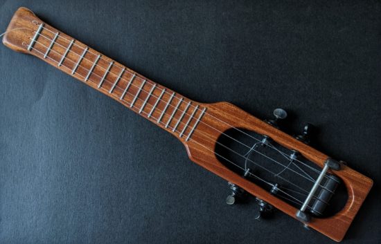 All four strings installed