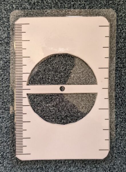 Finished ruler side